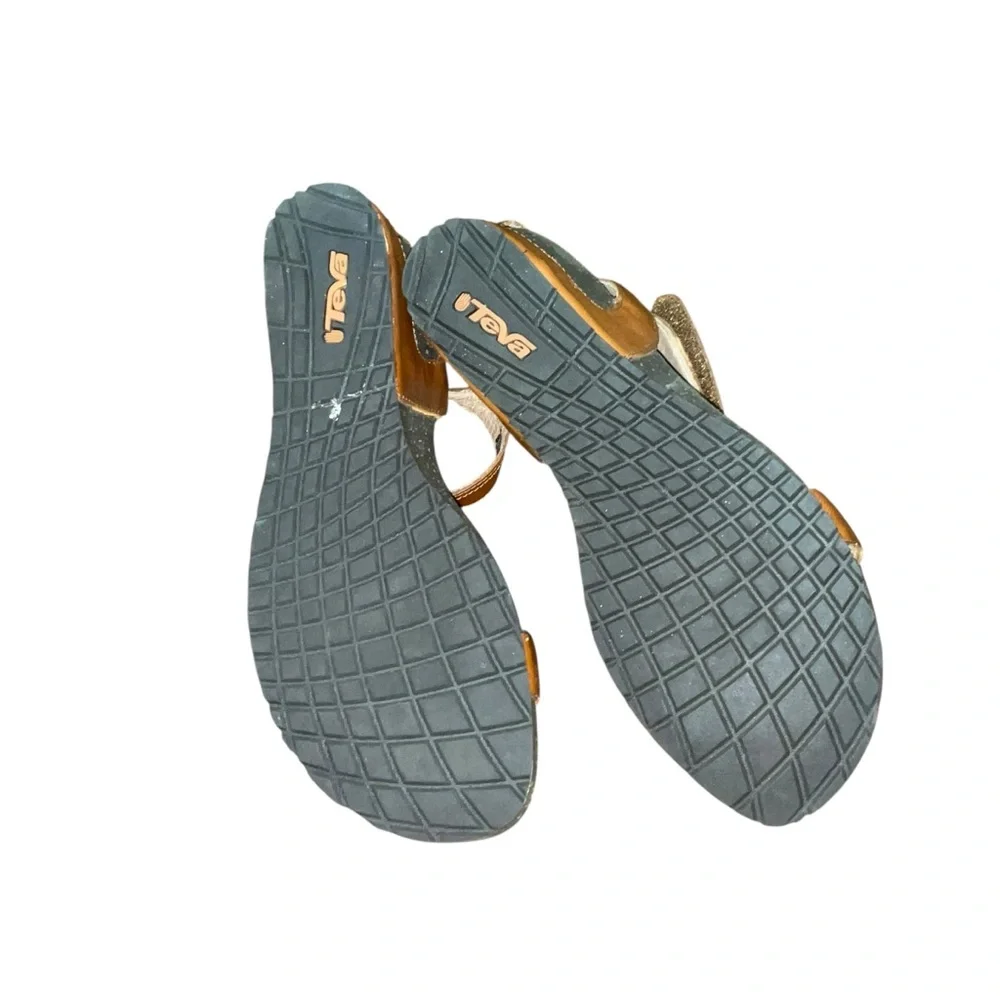 Teva Women's size 10 US Sandals Cabrillo Wedge Cross Strap